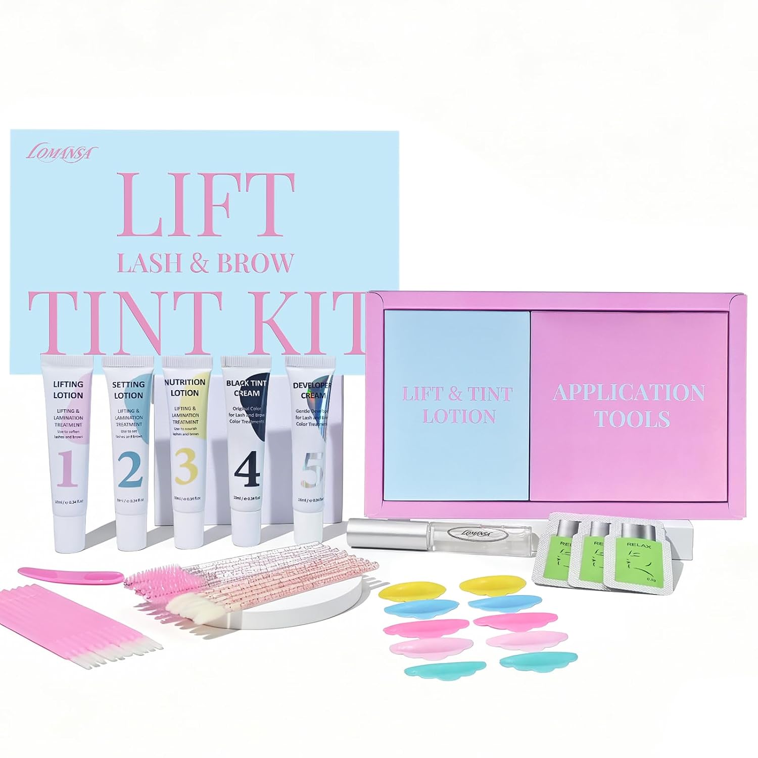 Lomansa Wimpernlifting und Fär – Lash Lift Kit Bewertung und Preis